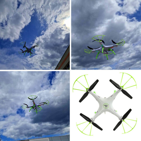 Dron RC Syma X5HW 2 4GHz Kamera Wi Fi bialy