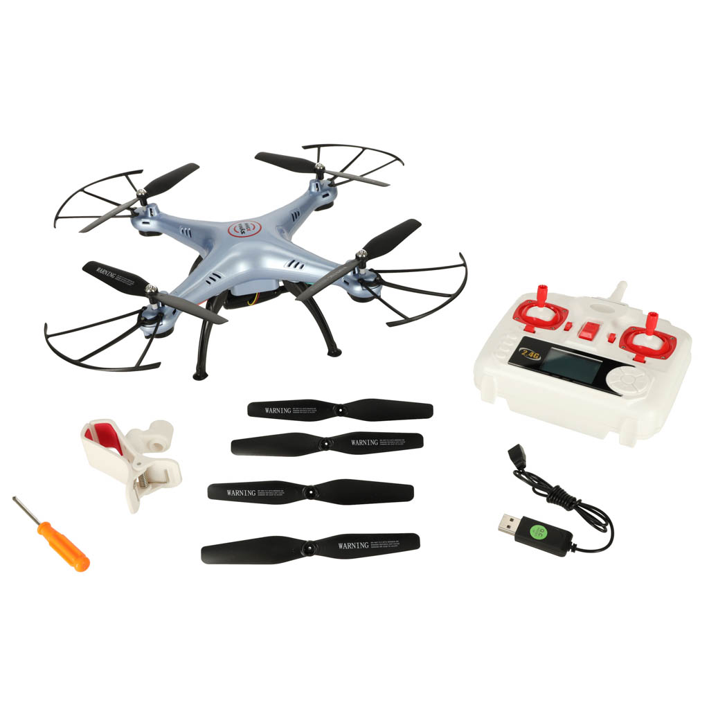 Dron RC Syma X5HW 2 4GHz Kamera Wi Fi niebieski