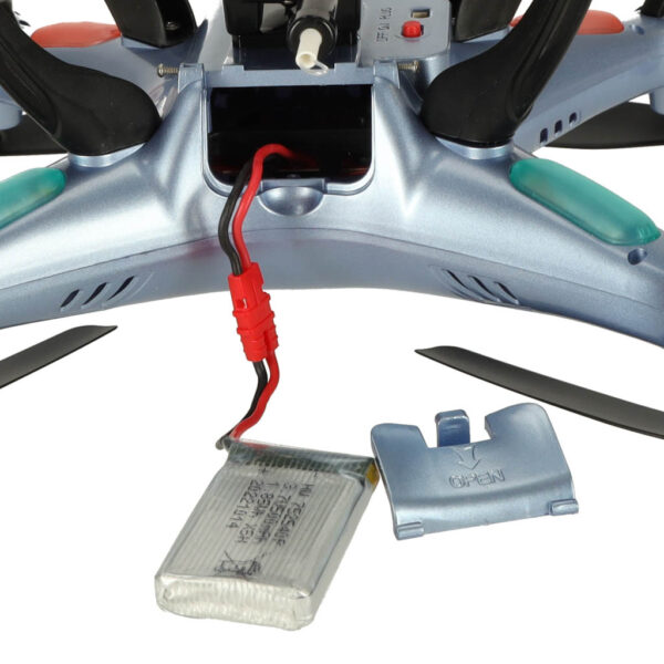 Dron RC Syma X5HW 2 4GHz Kamera Wi Fi niebieski