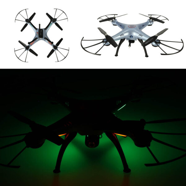 Dron RC Syma X5HW 2 4GHz Kamera Wi Fi niebieski