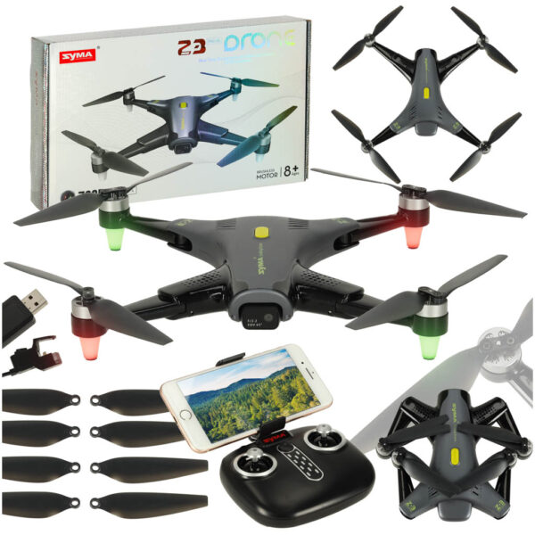 Dron RC Syma Z3PRO 2 4GHz 4CH Wi Fi czarny Dron RC Syma Z3PRO 2 4GHz 4CH Wi Fi czarny