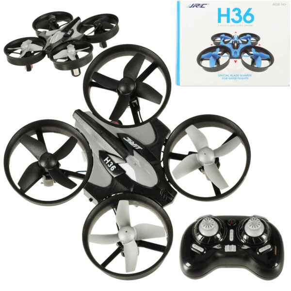 Dron na pilota zdalnie sterowany RC JJRC H36 mini 2 4GHz 4CH 6 axis czarny Dron na pilota zdalnie sterowany RC JJRC H36 mini 2 4GHz 4CH 6 axis czarny