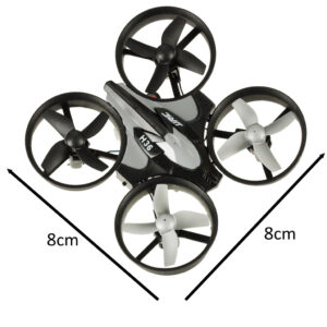 Dron na pilota zdalnie sterowany RC JJRC H36 mini 2 4GHz 4CH 6 axis czarny