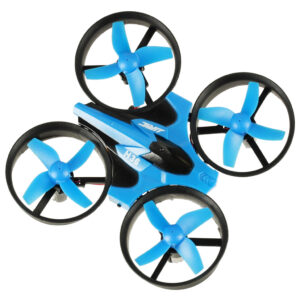 Dron na pilota zdalnie sterowany RC JJRC H36 mini 2 4GHz 4CH 6 axis niebieski