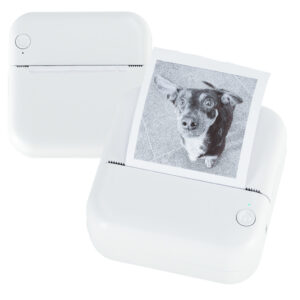 Mini tepelná tlačiareň pre fotografie štítky USB Square kábel