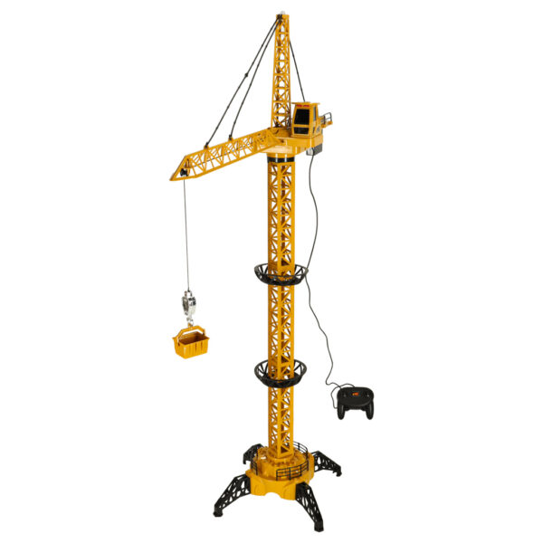 Dzwig Zuraw budowlany zdalnie sterowany RC z hakiem 4CH 128cm