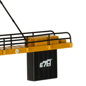 Dzwig Zuraw budowlany zdalnie sterowany RC z hakiem 4CH 128cm