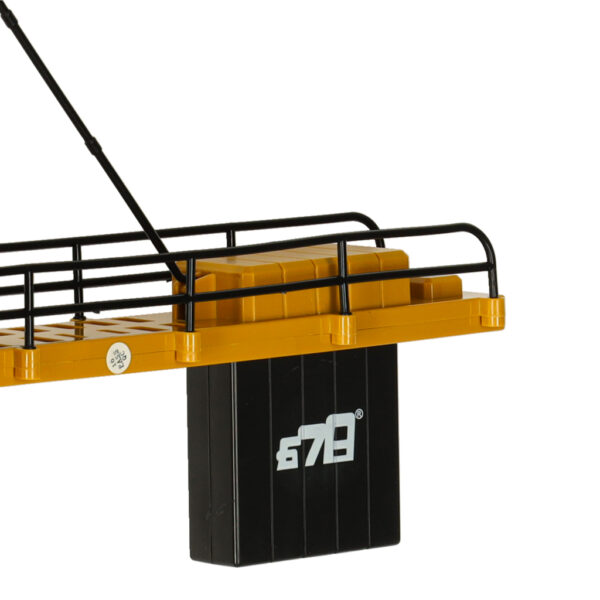 Dzwig Zuraw budowlany zdalnie sterowany RC z hakiem 4CH 128cm