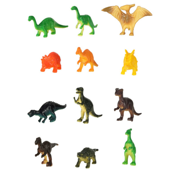 Figurki zwierzeta morskie dzikie zagrodowe dinozaury zestaw mix 48sztuk