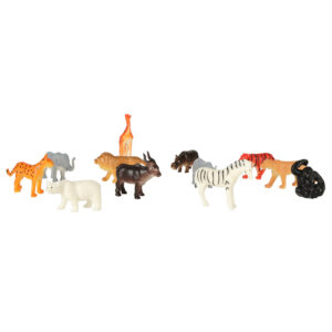Figurki zwierzeta morskie dzikie zagrodowe dinozaury zestaw mix 48sztuk