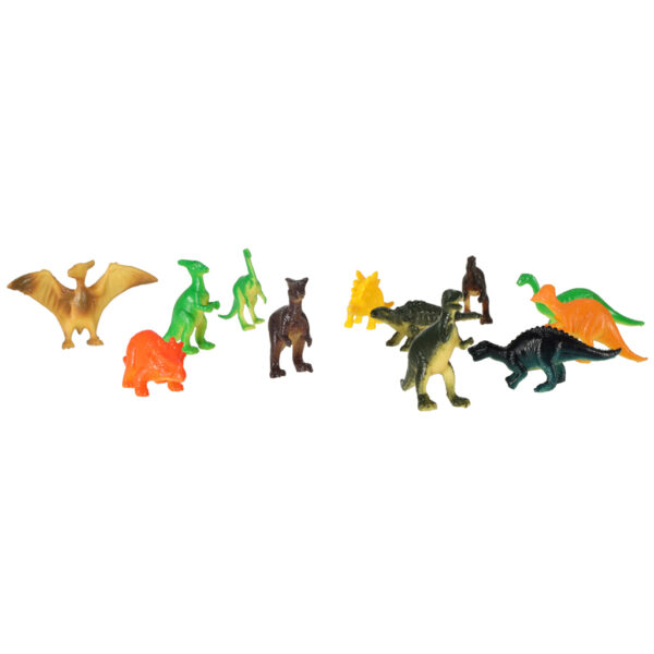Figurki zwierzeta morskie dzikie zagrodowe dinozaury zestaw mix 48sztuk