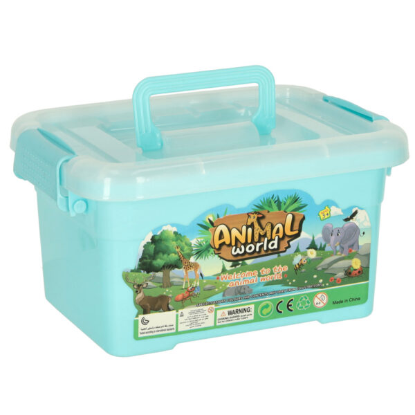Figurki zwierzeta zoo zestaw 19 el Figurki zwierzeta zoo zestaw 19 el