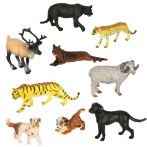 Figurki zwierzeta zoo zestaw 31 el
