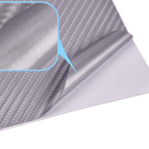 KX10189 Folia rolka carbon 4D biała 1,52x30m