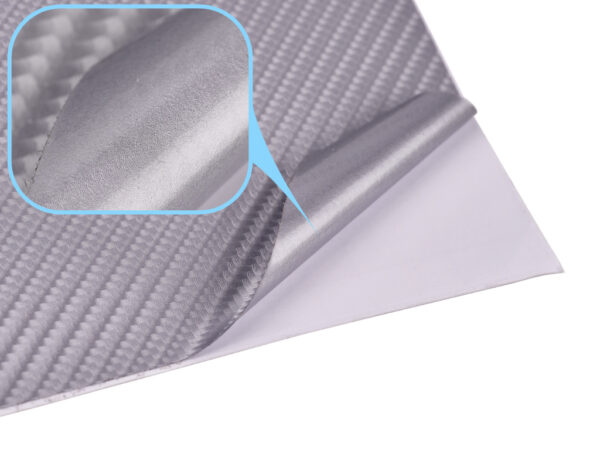 KX10189 Folia rolka carbon 4D biała 1,52x30m