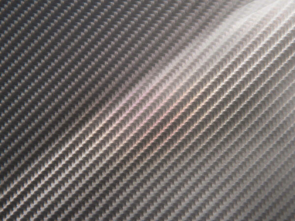 Folia rolka Carbon 4D srebrna 1 52x30m