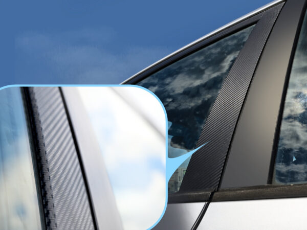 Folia rolka carbon 3D czarna 1 27x28m
