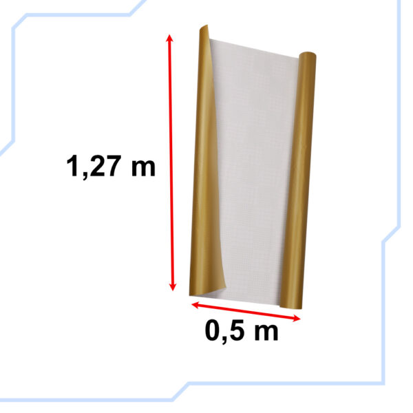 Folia rolka carbon 3D zlota 1 27x28m