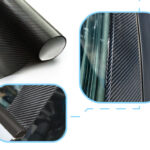 Folia rolka carbon 4D czarna 1 52x30m