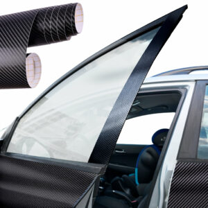 Folia rolka carbon 4D czarna 1 52x30m