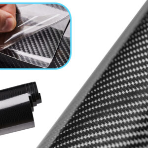 KX8728 Folia rolka carbon 3D czarna 1,27x28m