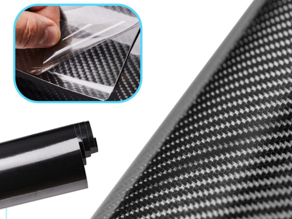 KX8728 Folia rolka carbon 3D czarna 1,27x28m
