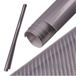 KX10267P Folia odcinek carbon 3D złota 1,27x0,5m