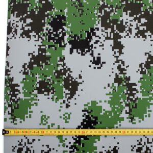 Folia rolka kamuflazowa piksele 1 52x30m