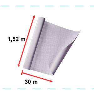 Folia rolka metalic szczotkowana srebrna 1 52x30m