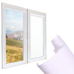 KX5510 Folia rolka samoprzylepna okleina szroniona błyszcząca