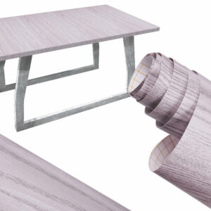 Folia rolka samoprzylepna okleina tapeta dab srebrno szary 1 22x50m
