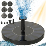 Fontanna solarna ogrodowa plywajaca 16cm