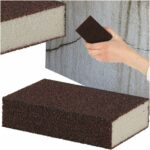 Gabka do mycia trudnych zabrudzen papier scierny