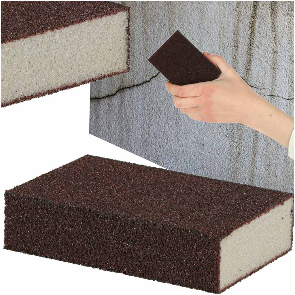 Gabka do mycia trudnych zabrudzen papier scierny