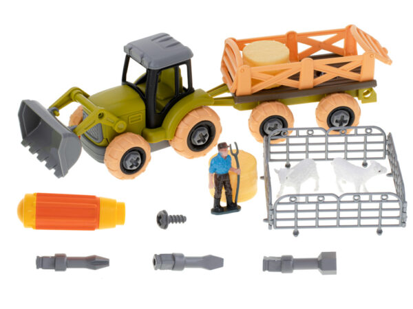 Gospodarstwo rolne farma traktor do skrecenia
