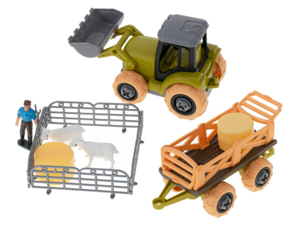 Gospodarstwo rolne farma traktor do skrecenia