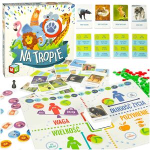 Gra edukacyjna Na tropie gra dla ciekawskich 8 MULTIGRA