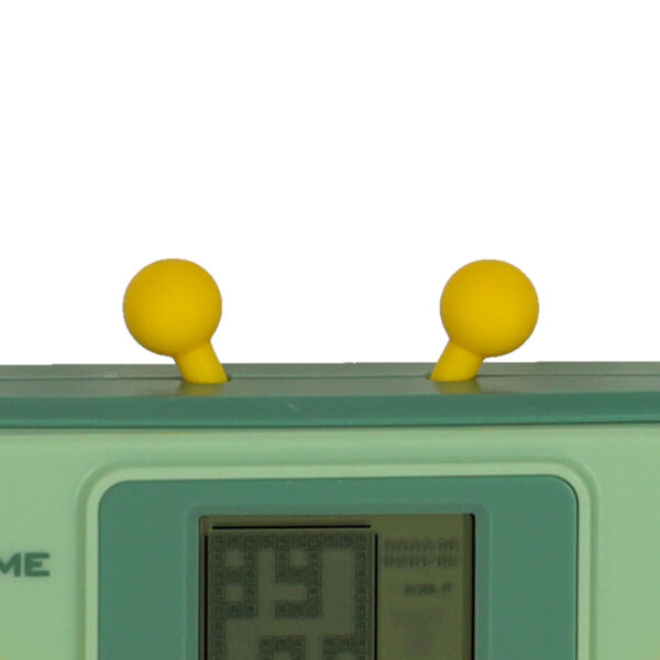 Gra elektroniczna zrecznosciowa konsola przenosna zielony