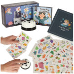 Gra karciana znajdz pare 54 karty i dzwonek