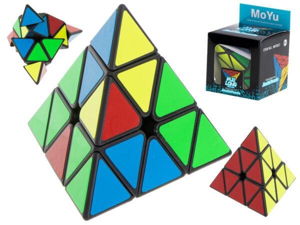 Pyraminx Black Moyu Logic Game Pyraminx Black Moyu Logic Game