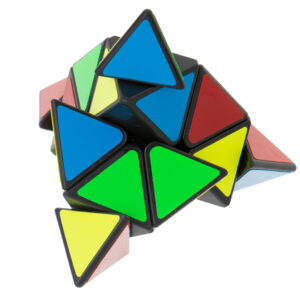 Pyraminx Black Moyu Logic Game