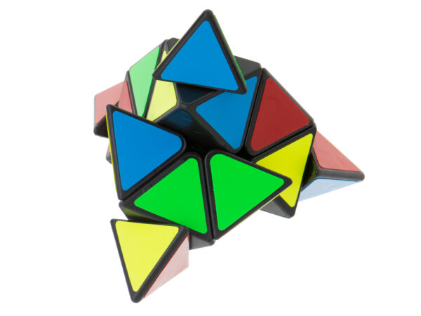 Pyraminx Black Moyu Logic Game