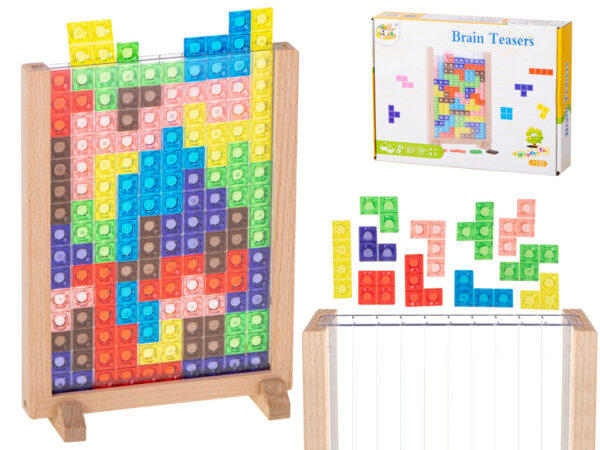 Gra logiczna ukladanka tetris stojacy Gra logiczna ukladanka tetris stojacy