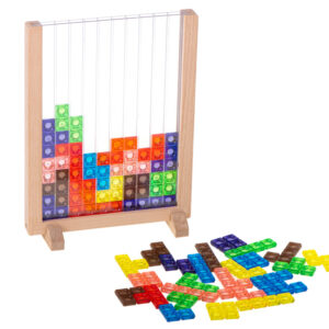 Gra logiczna ukladanka tetris stojacy