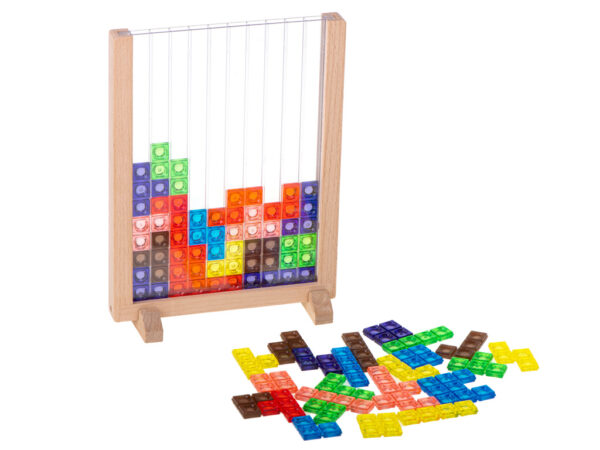 Gra logiczna ukladanka tetris stojacy