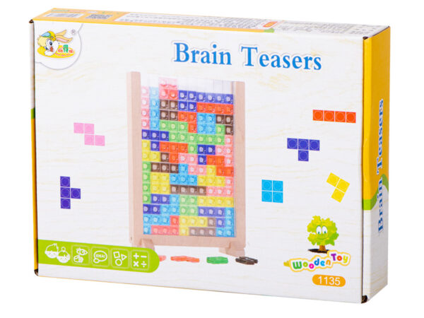 Gra logiczna ukladanka tetris stojacy
