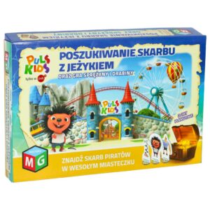 Gra planszowa Poszukiwanie skarbu z Jezykiem Sprezyny i Drabiny 5 MULTIGRA