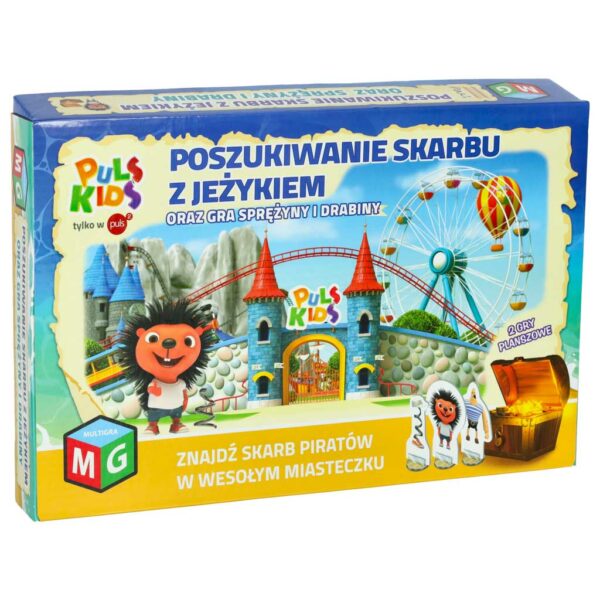 Gra planszowa Poszukiwanie skarbu z Jezykiem Sprezyny i Drabiny 5 MULTIGRA