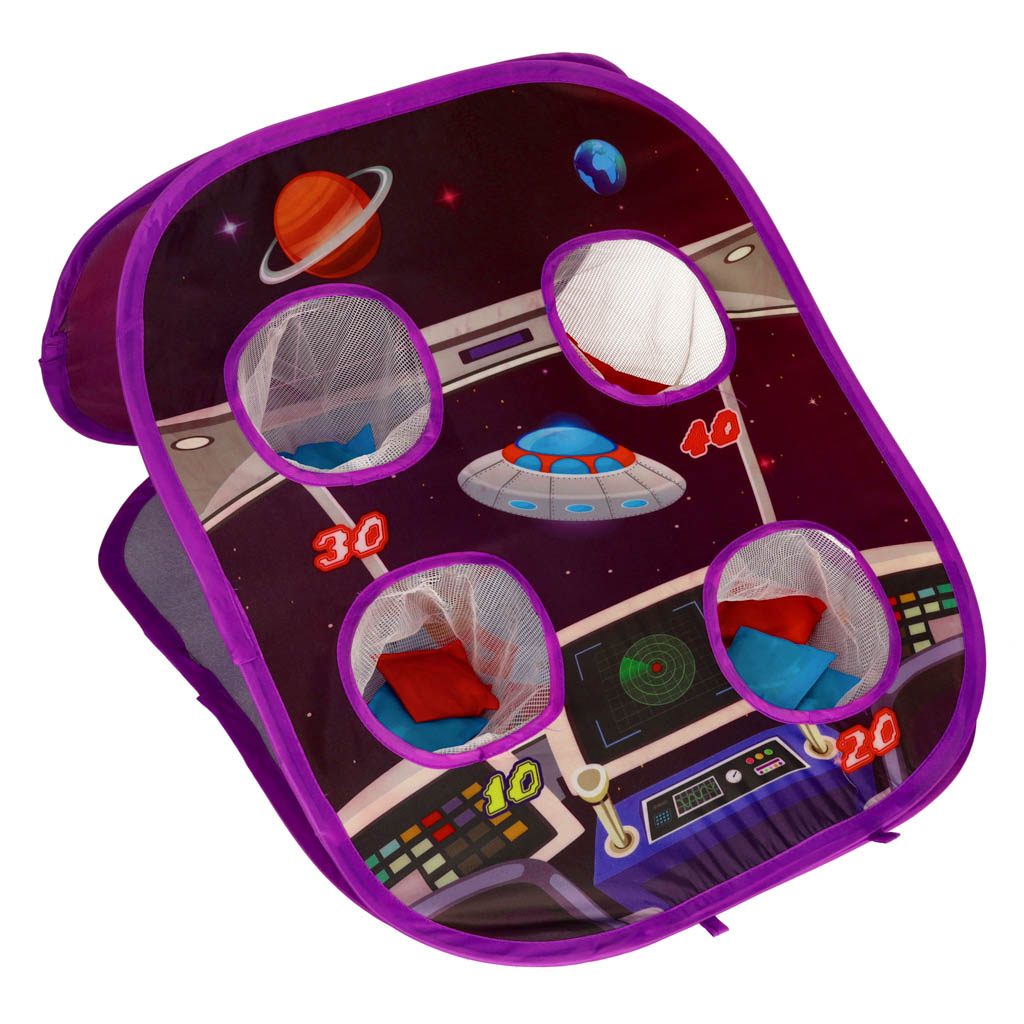 Gra rzut do celu rzutki na rzepy 2w1 pilki woreczki 21el