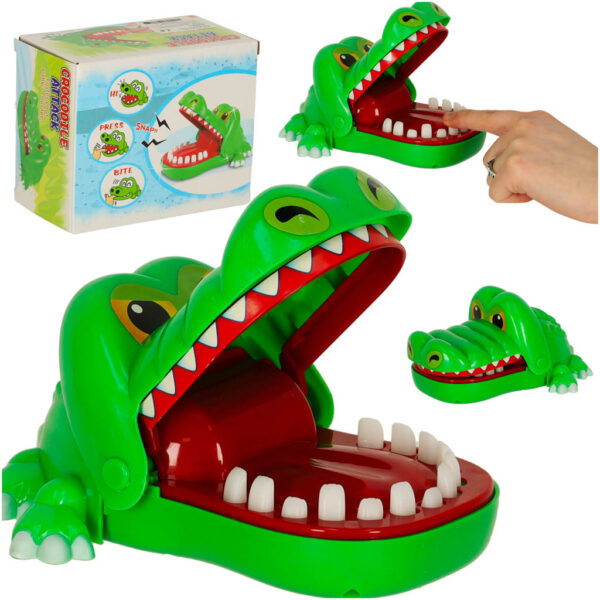 Gra zrecznosciowa Krokodyl u dentysty Gra zrecznosciowa Krokodyl u dentysty